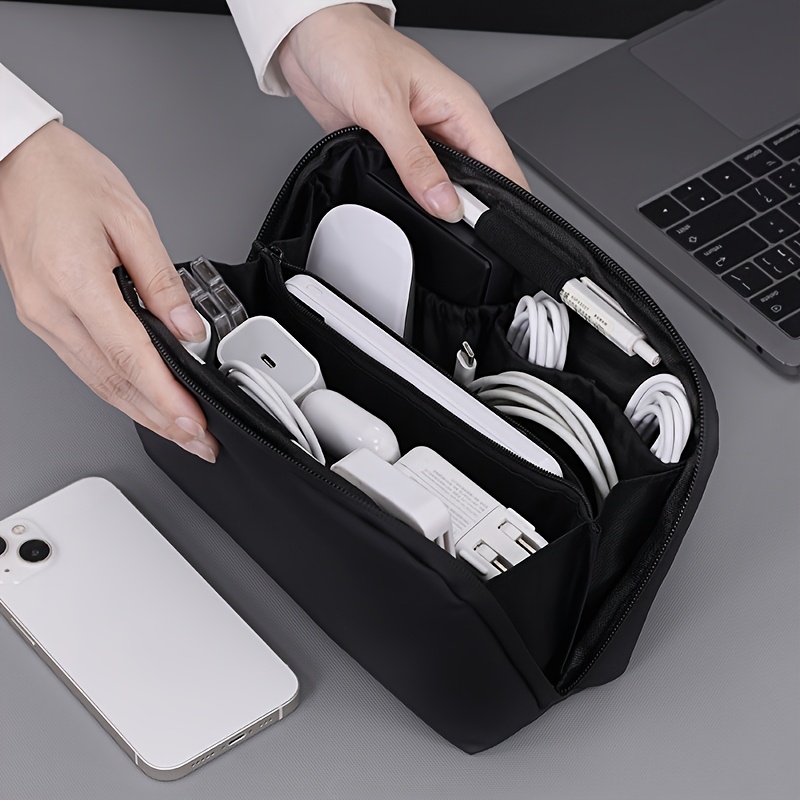Tech Accessories Travel - Bolsa organizadora técnica com compartimento, bolsa