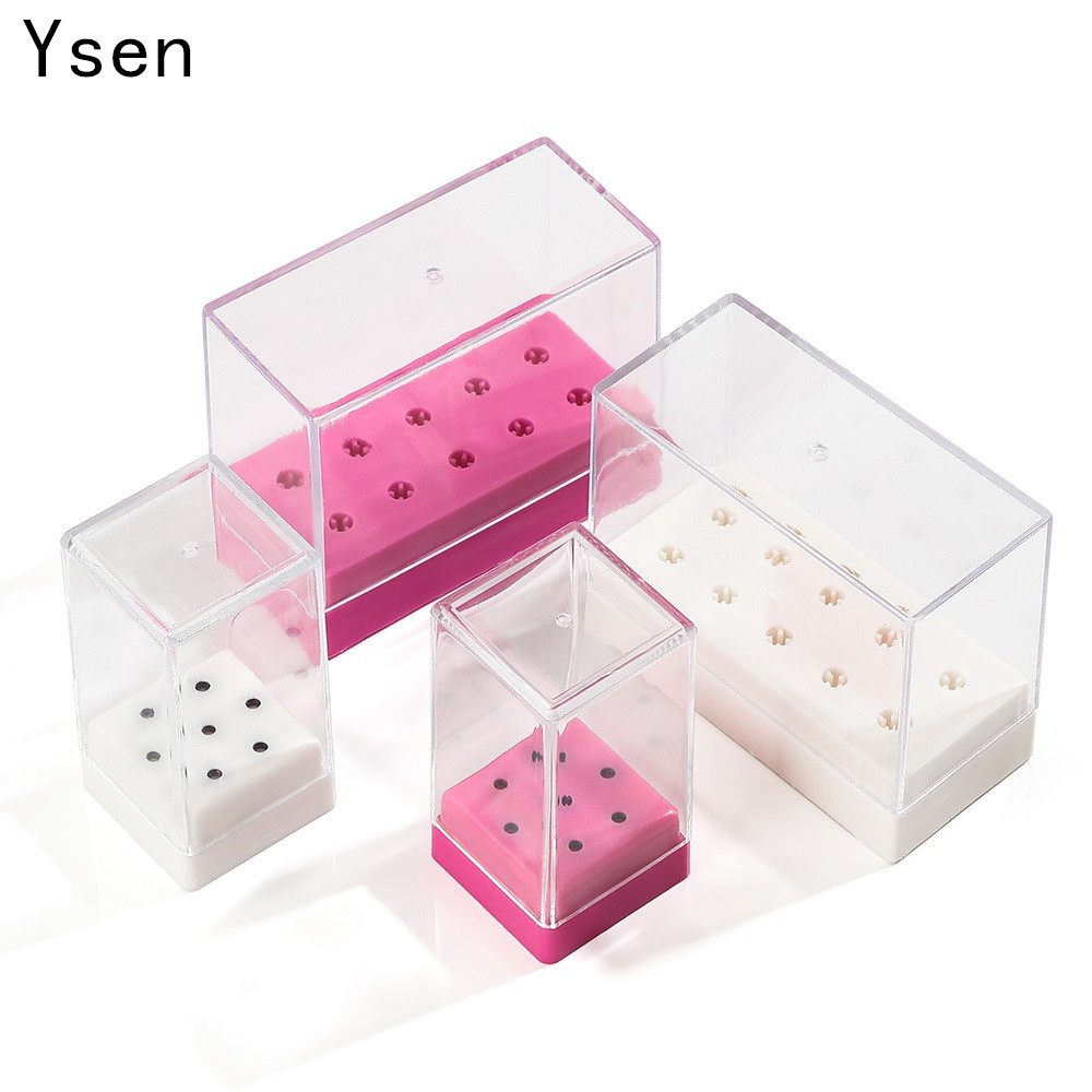 Nail Tech Accessories - 7 /10 buracos caixa de armazenamento