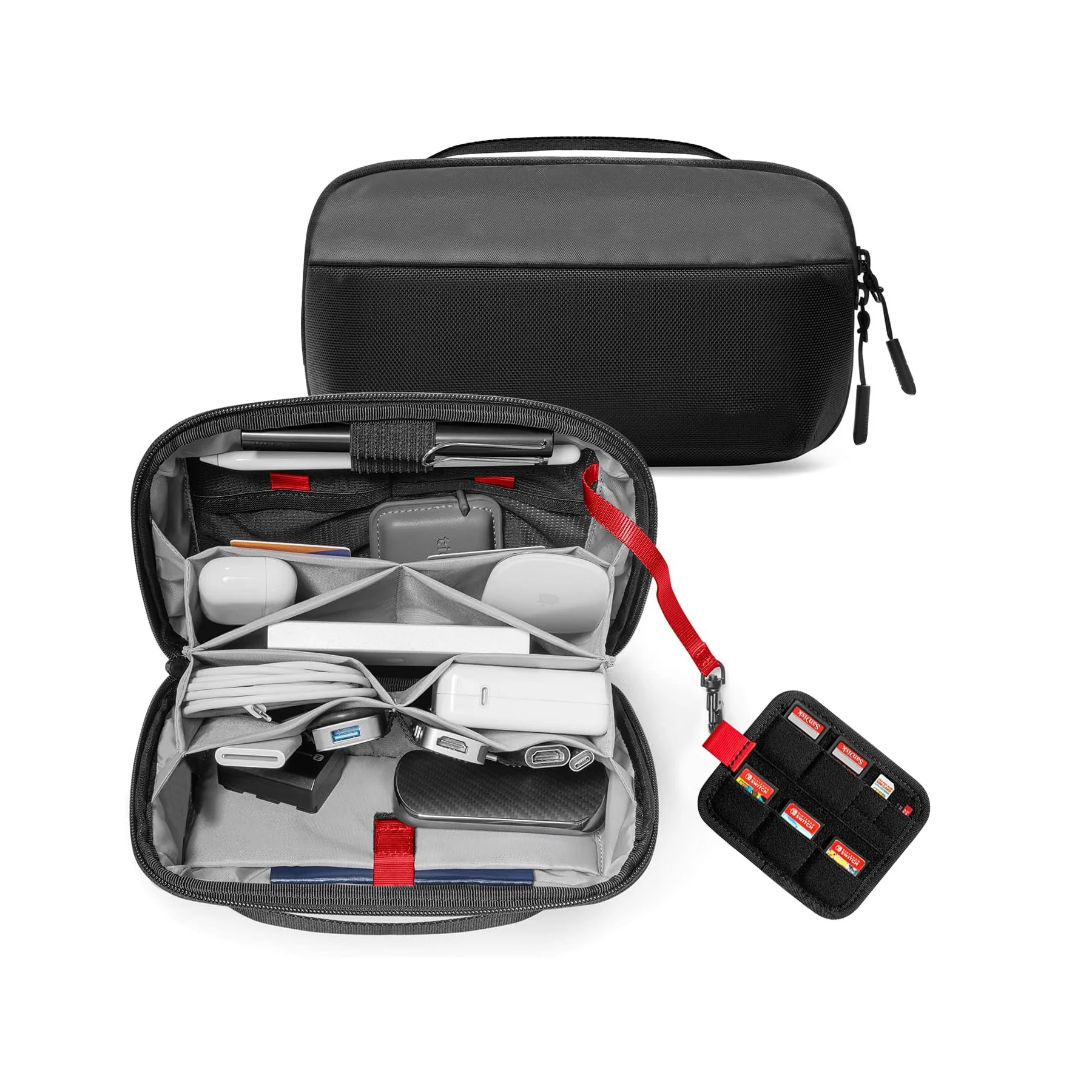 Tech Accessories Travel - Bolsa Organizadora de Tecnologia para Viagem,