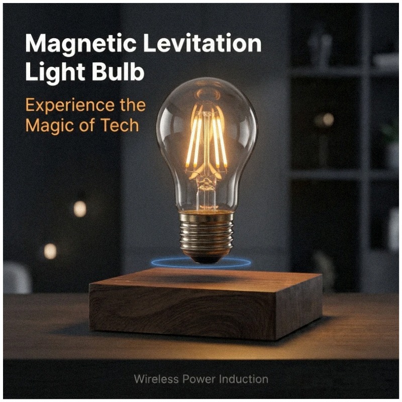 Tech Accessories Gifts - Lâmpada LED Flutuante Magnética Sem Fio