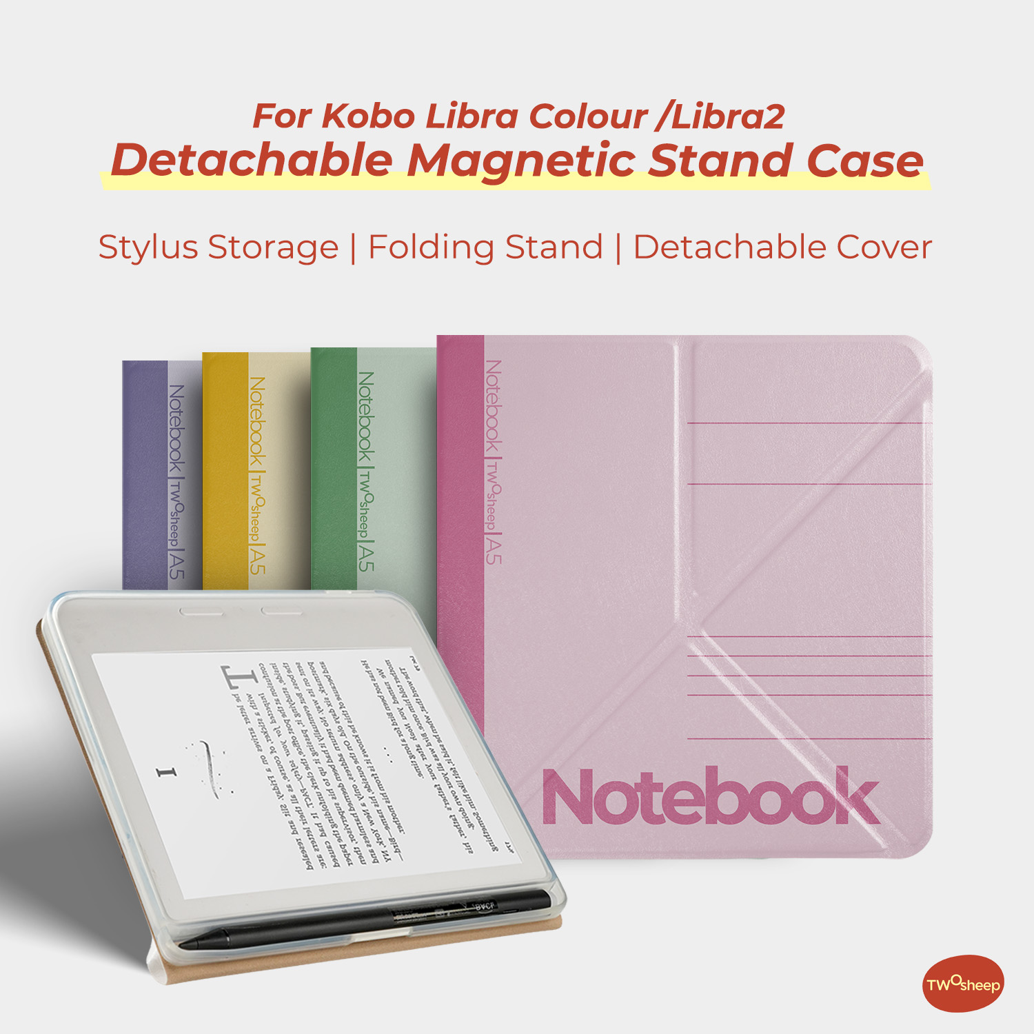 Pen Holder Magnetic - Capa Magnética Destacável Twosheep Campus para