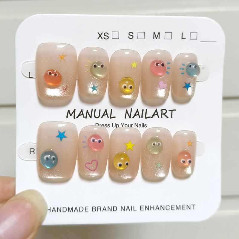 Nail Tech Accessories - 10 pçs estilo francês novo bonito