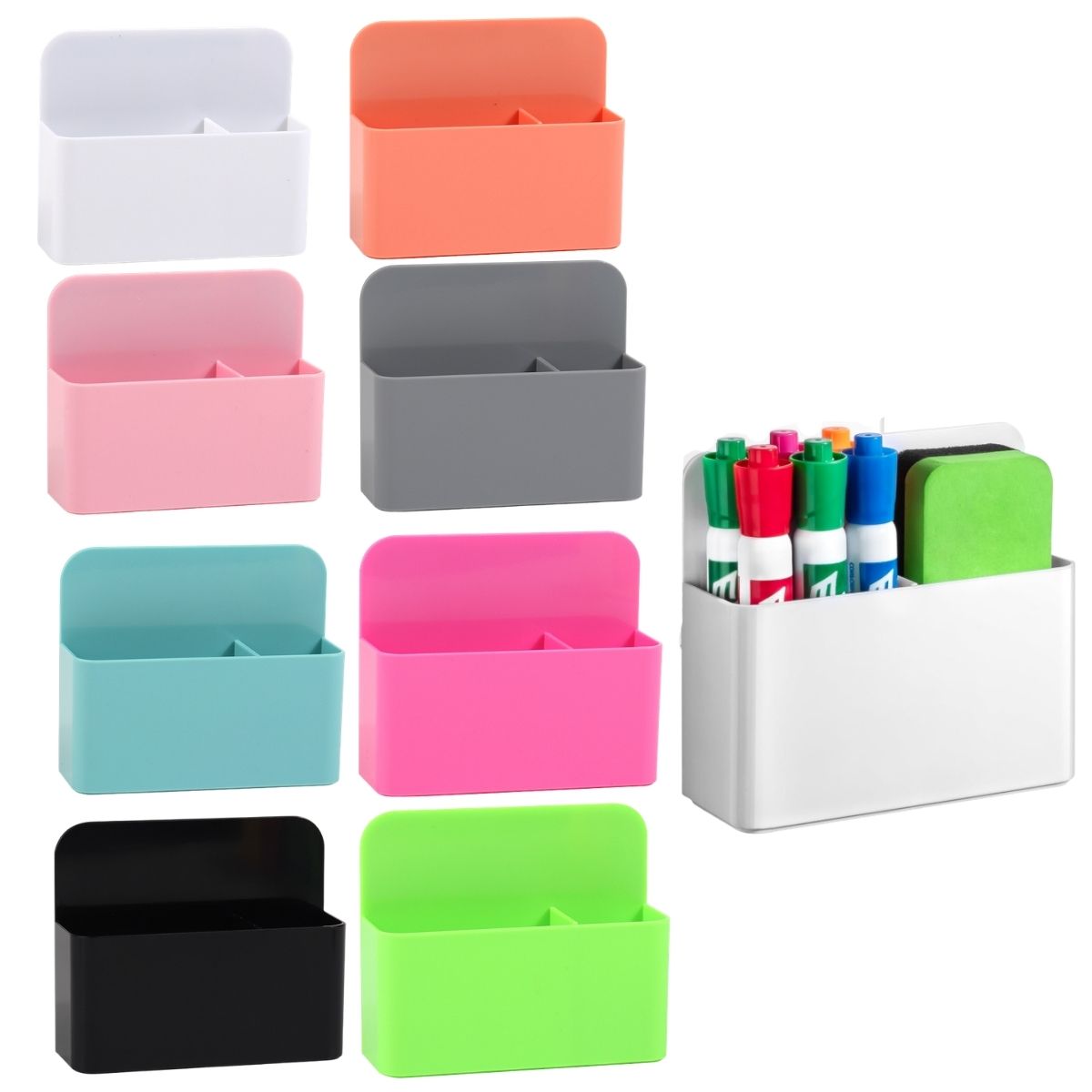 Pen Holder Magnetic - 2 Peças Suporte Magnético para Marcadores