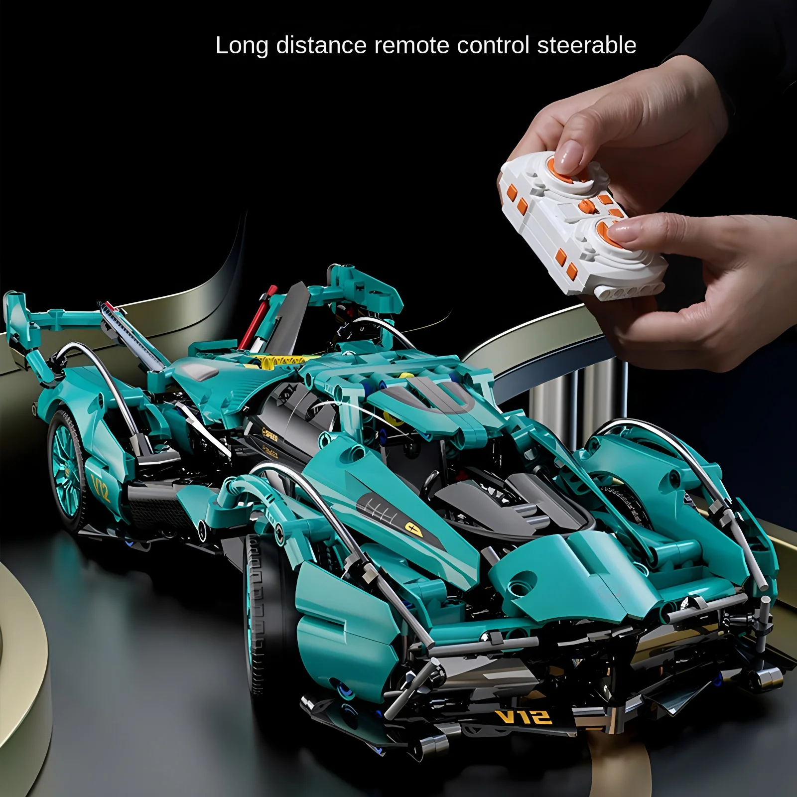 Tech Accessories Gifts - RC Tech Racing Building Block Roadster,