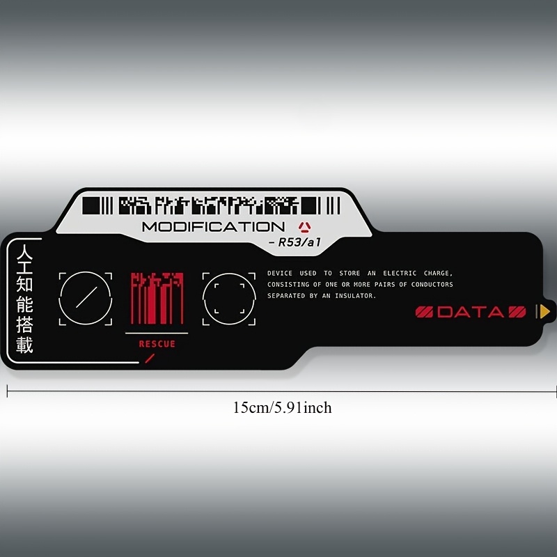 Tech Accessories For Laptop - Adesivos de vinil à prova d'água
