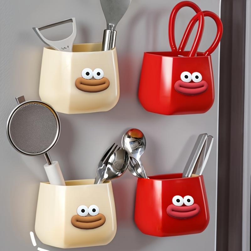Pen Holder Magnetic - Suporte para canetas, absorção magnética, caixa