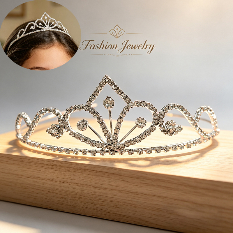 Coroa de Noiva em Cor Prata co - Tech Accessories For Women avaliação e preço