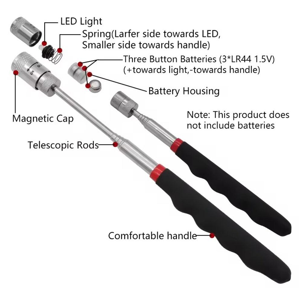 Caneta Magnética Telescópica c - Pen Holder Magnetic avaliação e preço