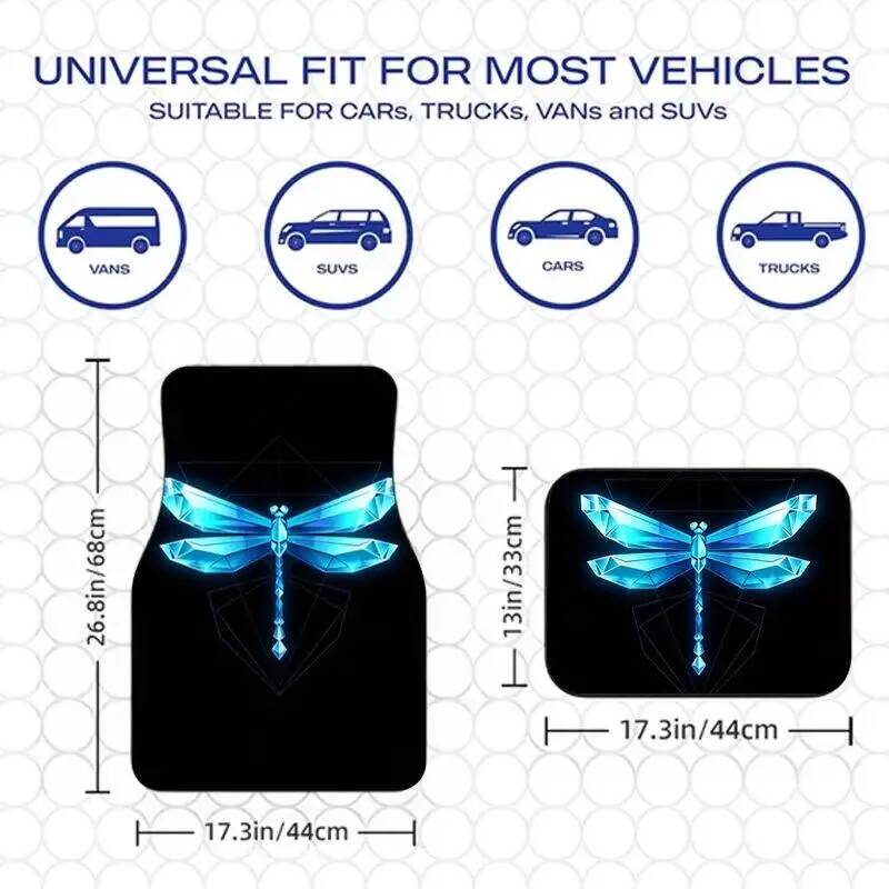 Tapetes de Carro em Cristal Az - Universal Tech Accessories avaliação e preço