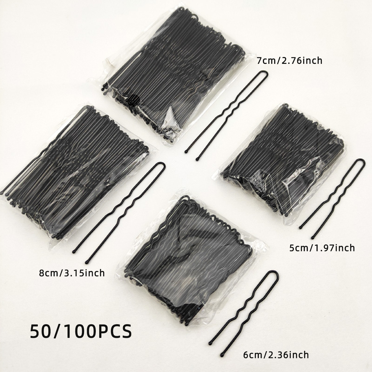 50/100 pçs feminino 5/6/7/8 cm - Tech Accessories For Women avaliação e preço