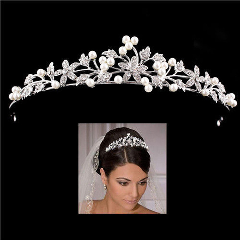 Tiara de cristal para casament - Tech Accessories For Women avaliação e preço