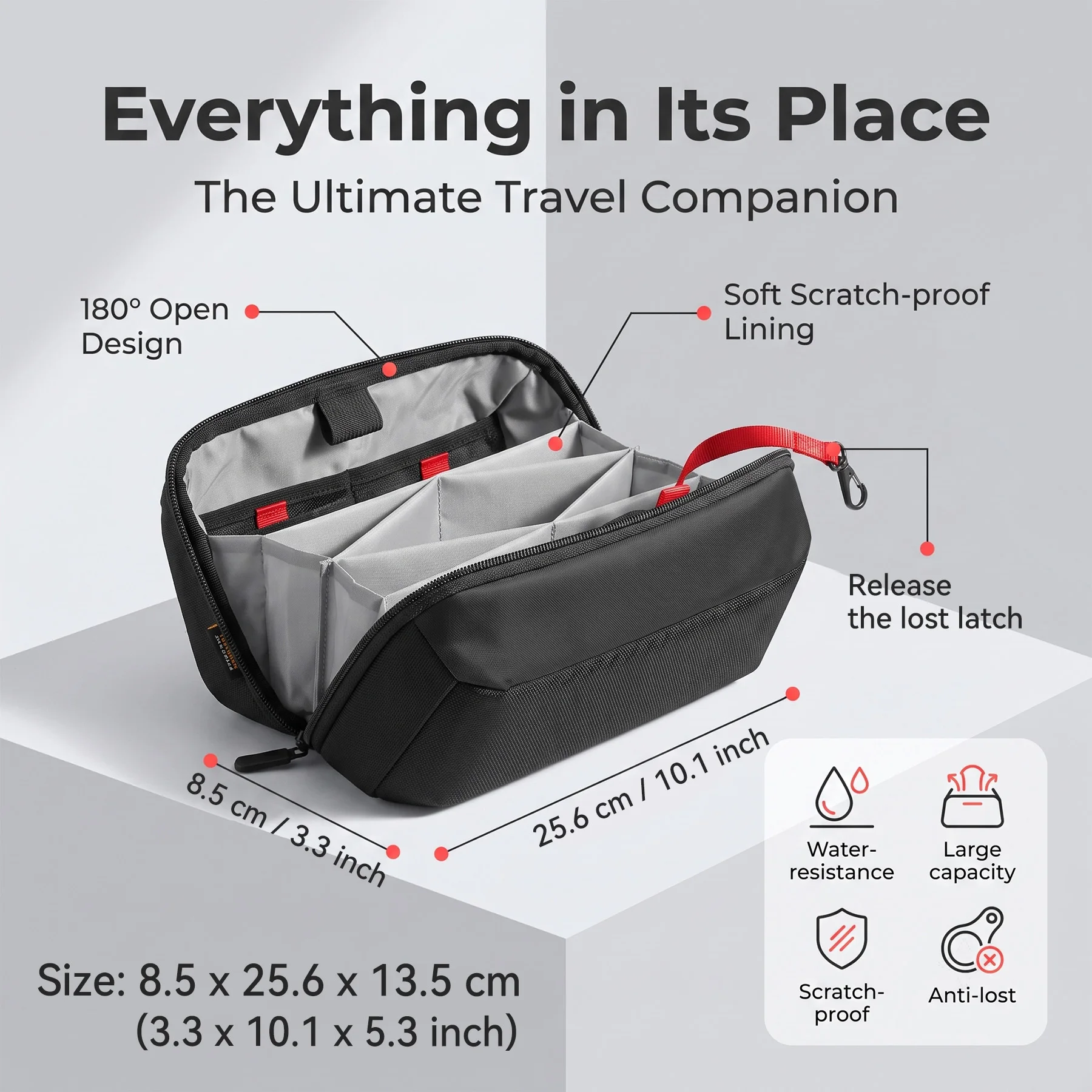 Bolsa Organizadora de Tecnolog - Tech Accessories Travel avaliação e preço