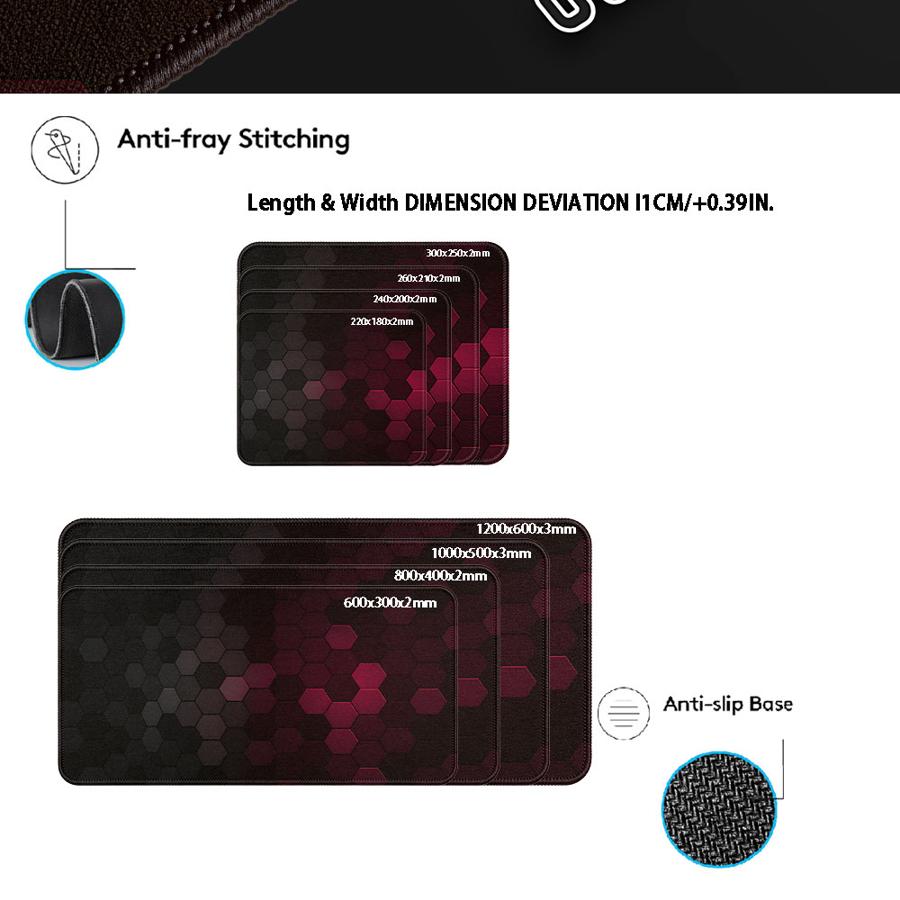 Mouse Pad Vermelho Honeycomb T - Tech Accessories For Laptop avaliação e preço