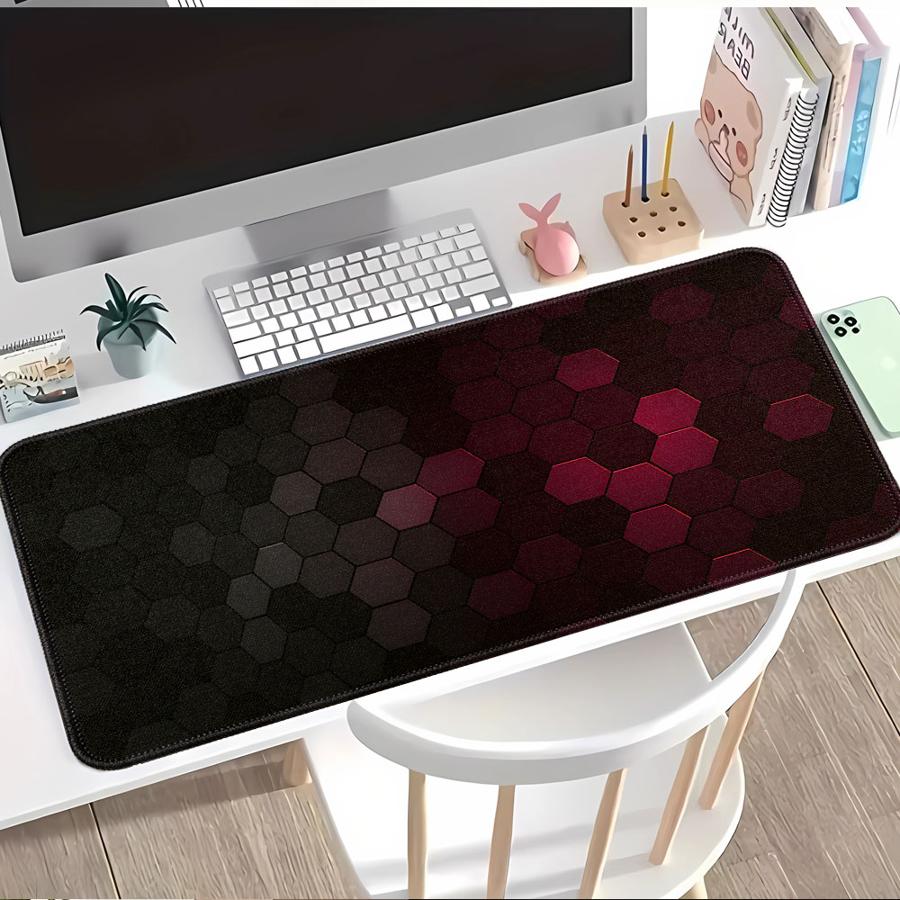 Mouse Pad Vermelho Honeycomb T - Tech Accessories For Laptop avaliação e preço