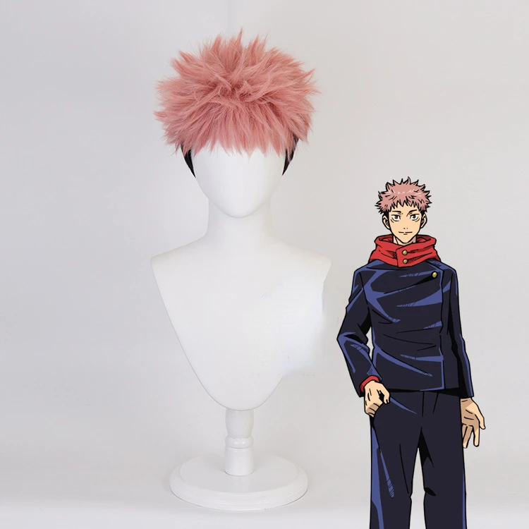 Peruca de Cosplay Anime Itador - Tech Accessories For Men avaliação e preço