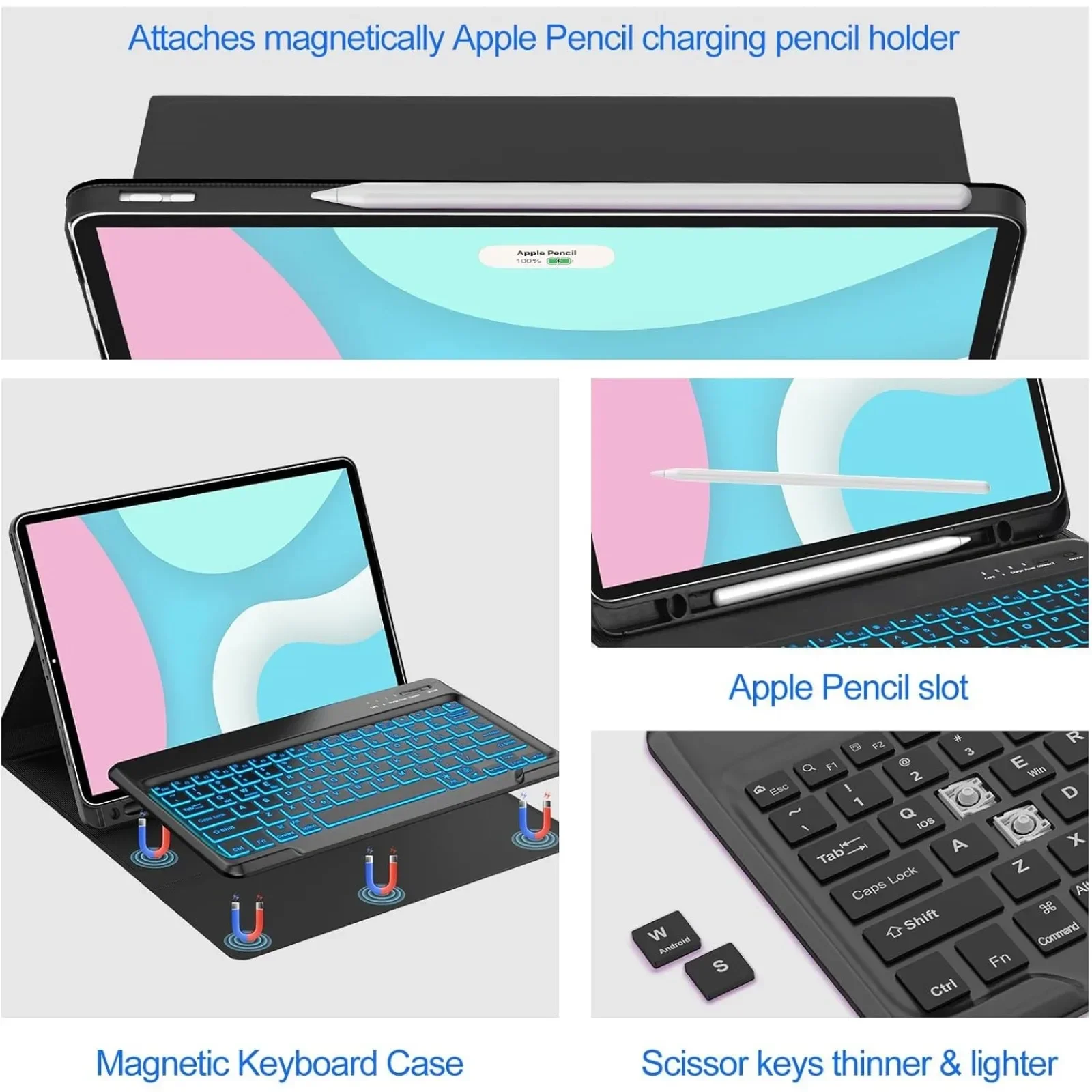 Capa de teclado para honor pad - Pen Holder Magnetic avaliação e preço