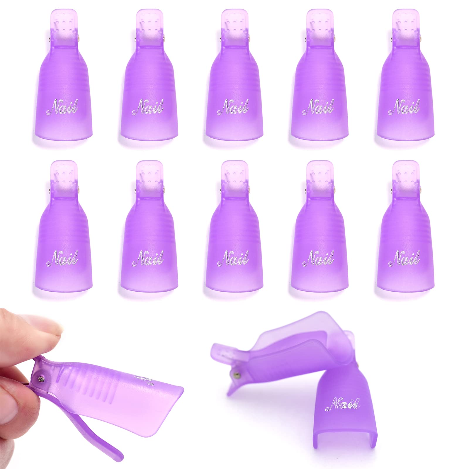 10 Peças de Clipe de Plástico  - Nail Tech Accessories avaliação e preço