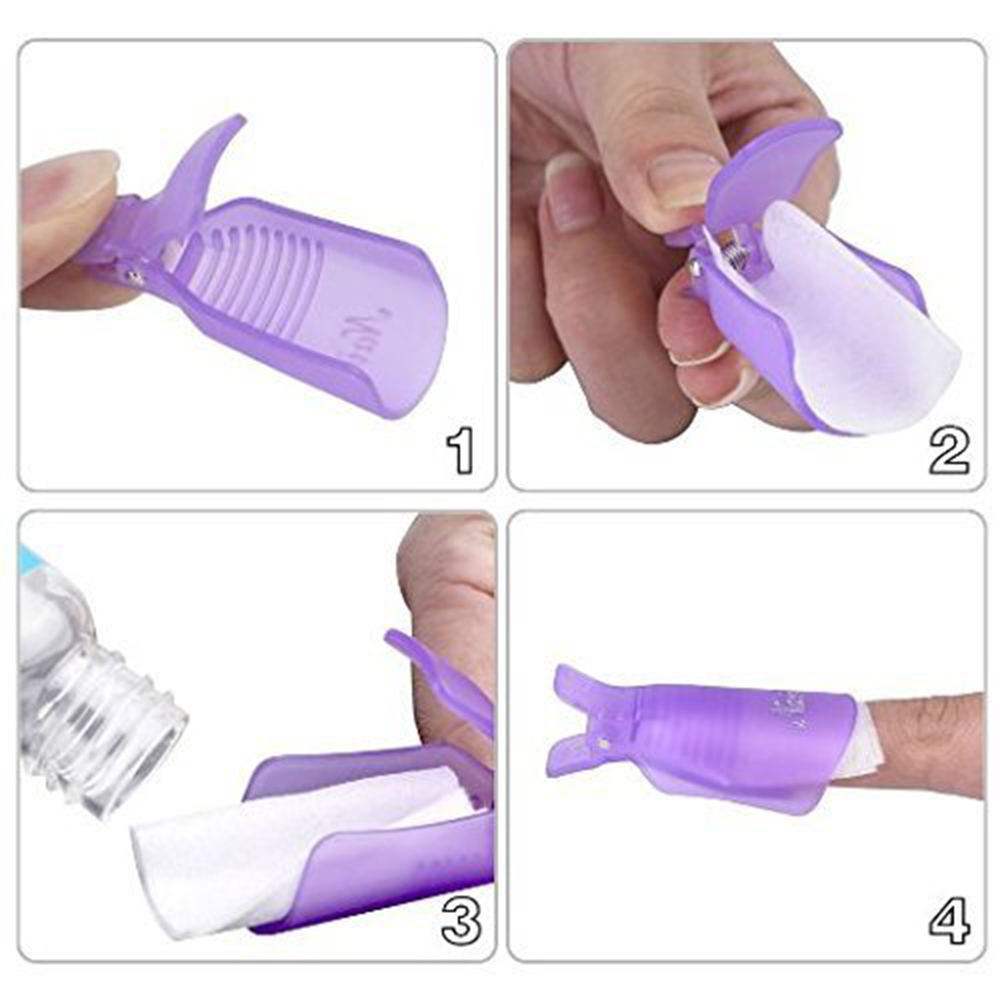 10 Peças de Clipe de Plástico  - Nail Tech Accessories avaliação e preço