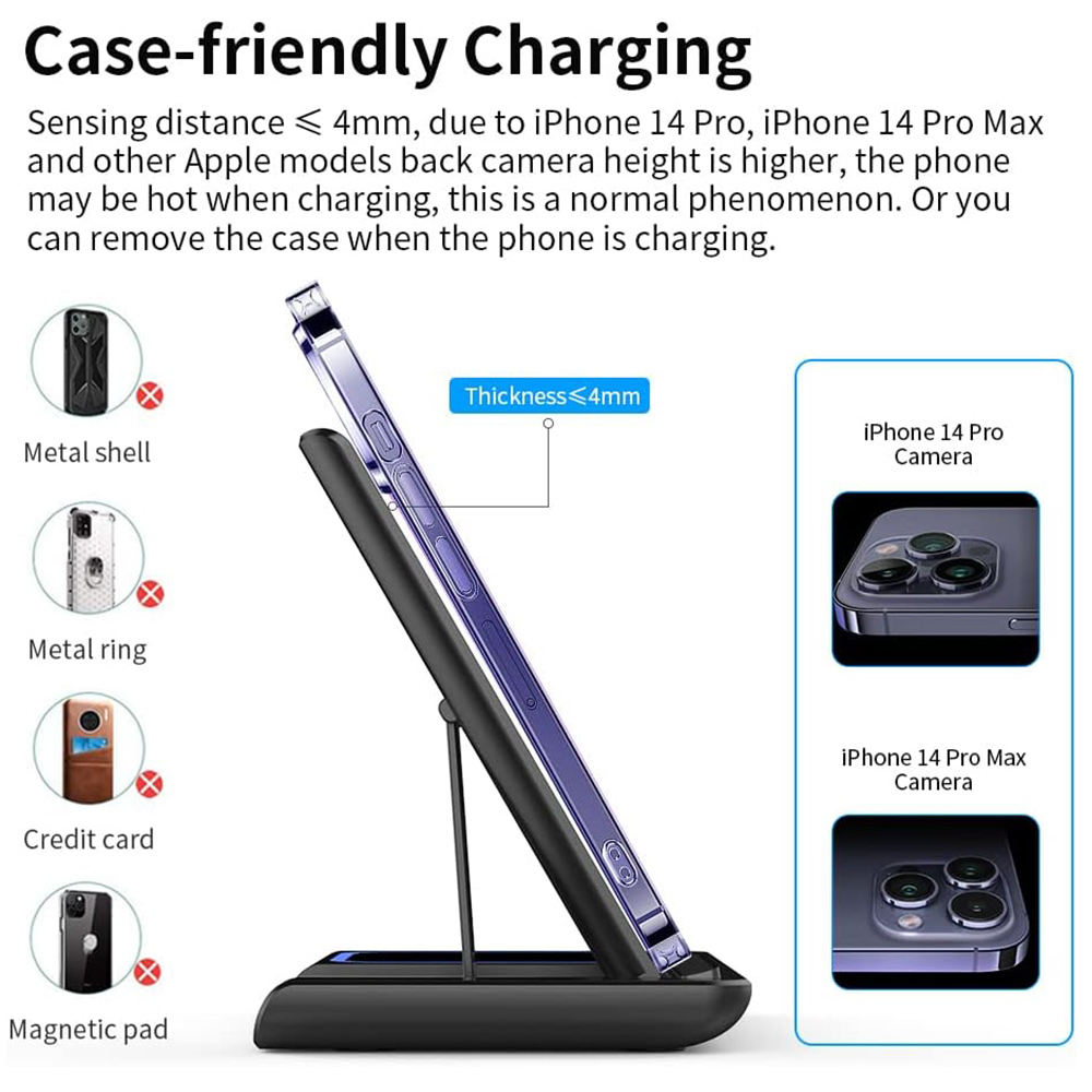 Carregador Sem Fio 3 em 1 de 1 - Wireless Charger 3 In 1 avaliação e preço