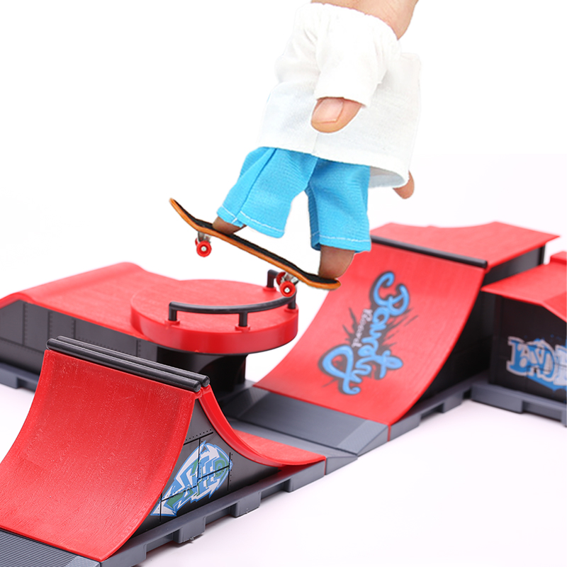 Diy dedo skatepark 6-em-1 conj - Tech Accessories For Kids avaliação e preço