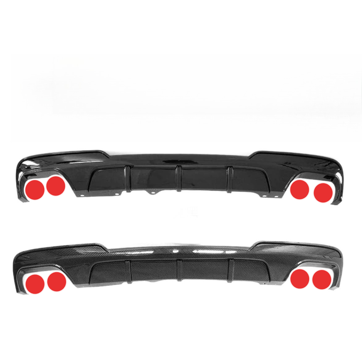 Difusor de Para-choque Traseir - M Tech Accessories avaliação e preço