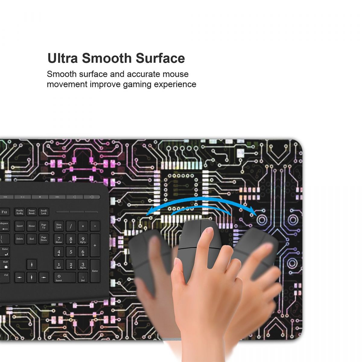 Mouse Pad Grande de Placa de C - Tech Accessories For Laptop avaliação e preço