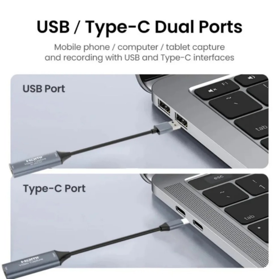 Placa de Captura de Vídeo USB- - Usb C To Hdmi avaliação e preço