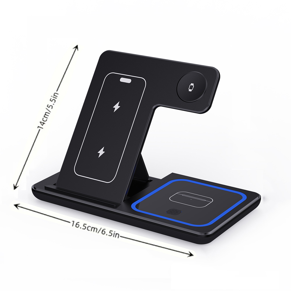 Carregador Sem Fio 3 em 1 de 1 - Wireless Charger 3 In 1 avaliação e preço