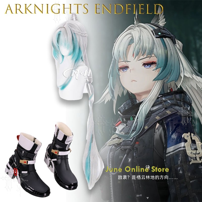 Peruca de Cosplay Anime Arknig - Tech Accessories For Women avaliação e preço
