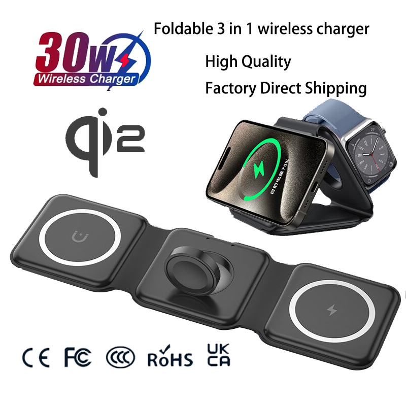 Estação de Carregamento Magnét - Wireless Charger 3 In 1 avaliação e preço