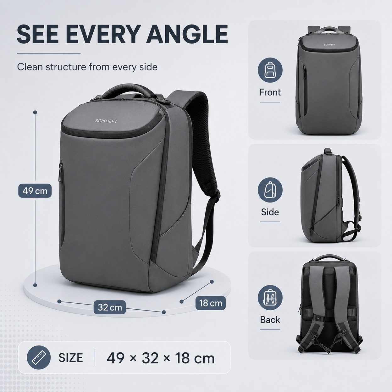 Mochila Ergonômica para Desloc - Tech Accessories Travel avaliação e preço