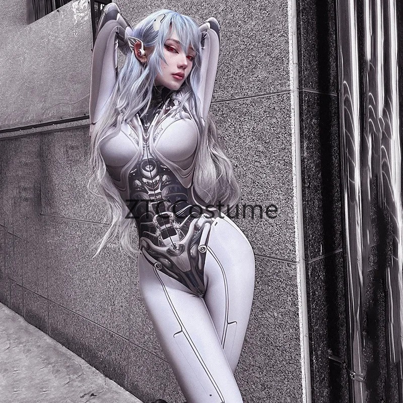 Macacão Cosplay Impresso em 3D - Tech Accessories Women avaliação e preço