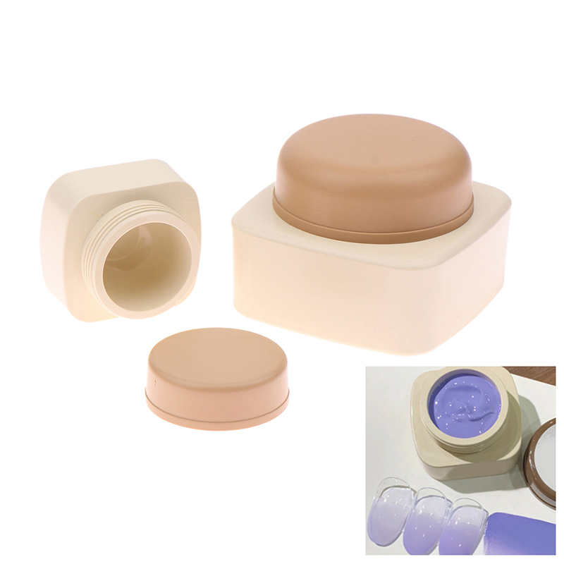Potes Quadrados de Plástico Va - Nail Tech Accessories avaliação e preço