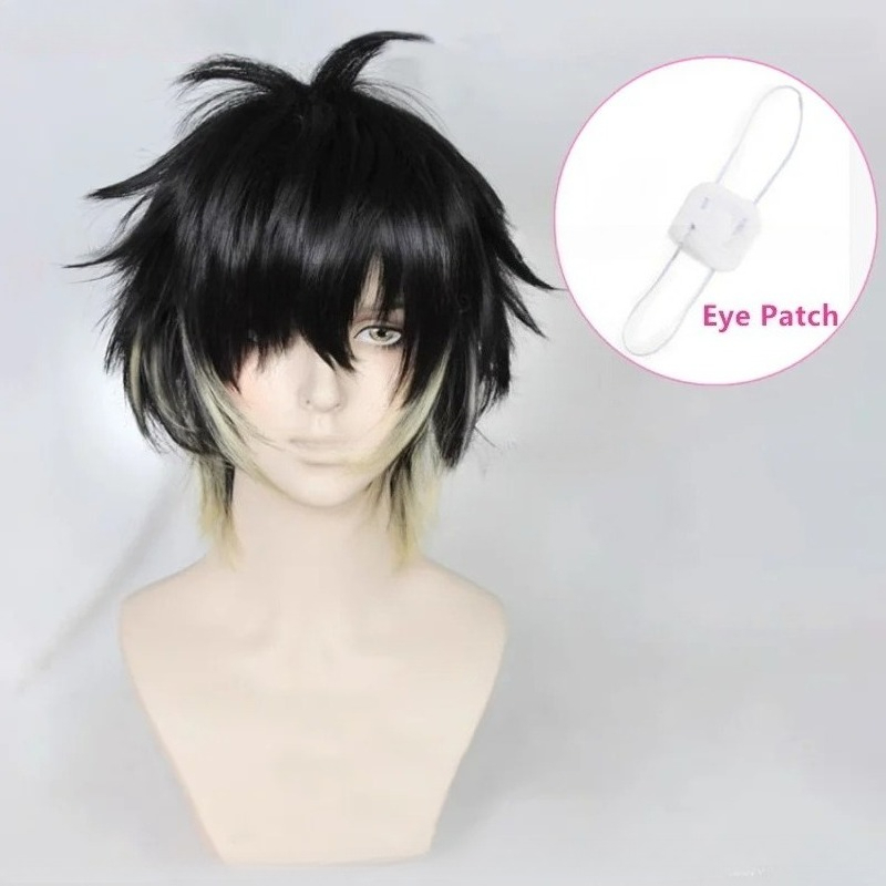 Peruca de Anime Towa Sintética - Tech Accessories For Men avaliação e preço