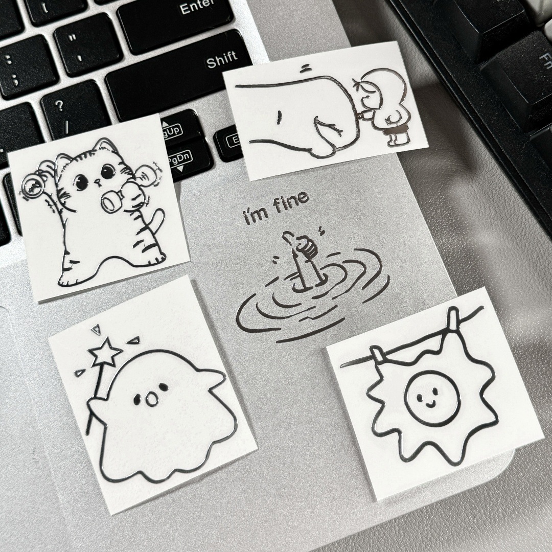 10 Adesivos Estilosos para Dec - Tech Accessories For Laptop avaliação e preço