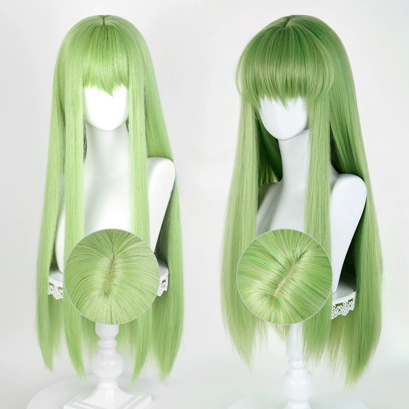 Peruca Verde Longa Sintética p - Tech Accessories For Women avaliação e preço