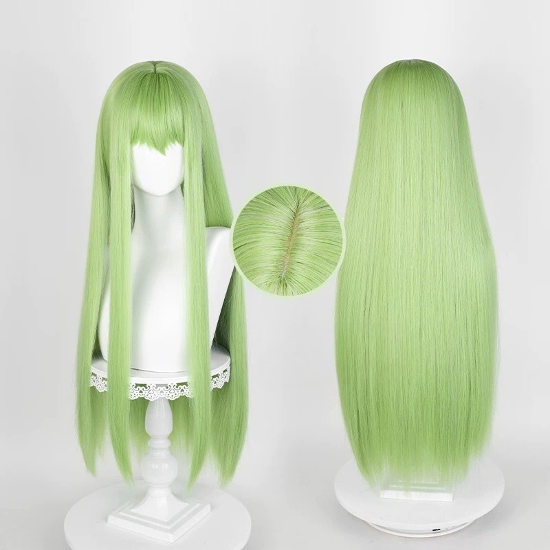 Peruca Verde Longa Sintética p - Tech Accessories For Women avaliação e preço