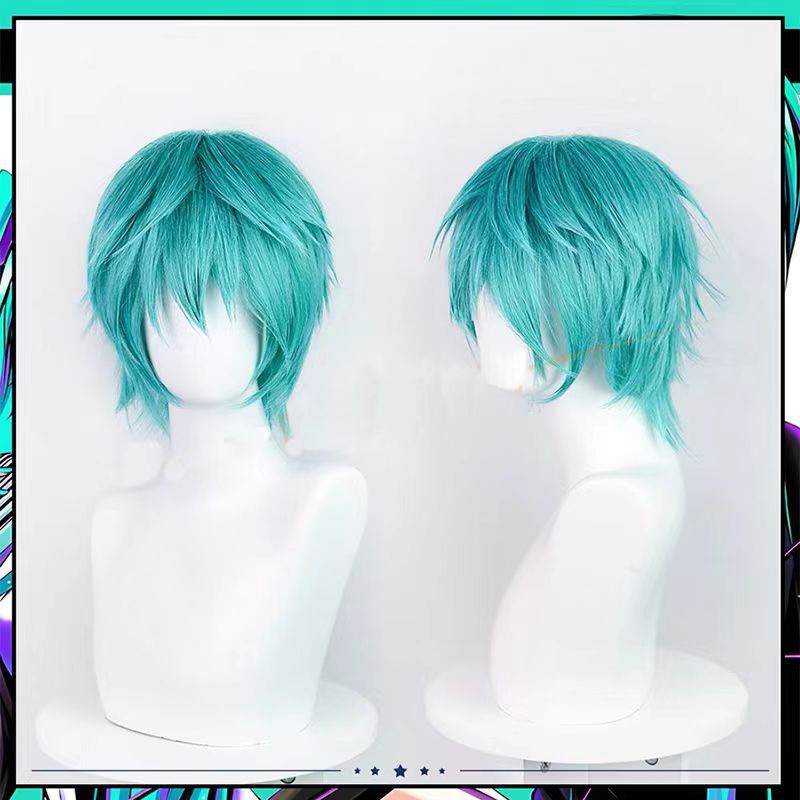 Peruca de Cosplay Mikuo Anime  - Tech Accessories For Men avaliação e preço