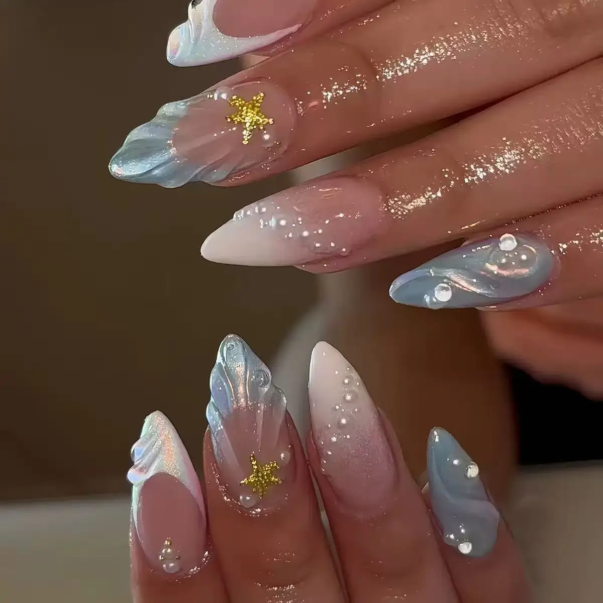 Unhas Postiças Francesas Curta - Nail Tech Accessories avaliação e preço