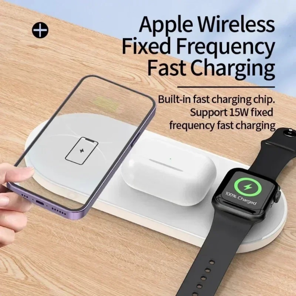 Base de Carregamento Sem Fio 3 - Wireless Charger 3 In 1 avaliação e preço