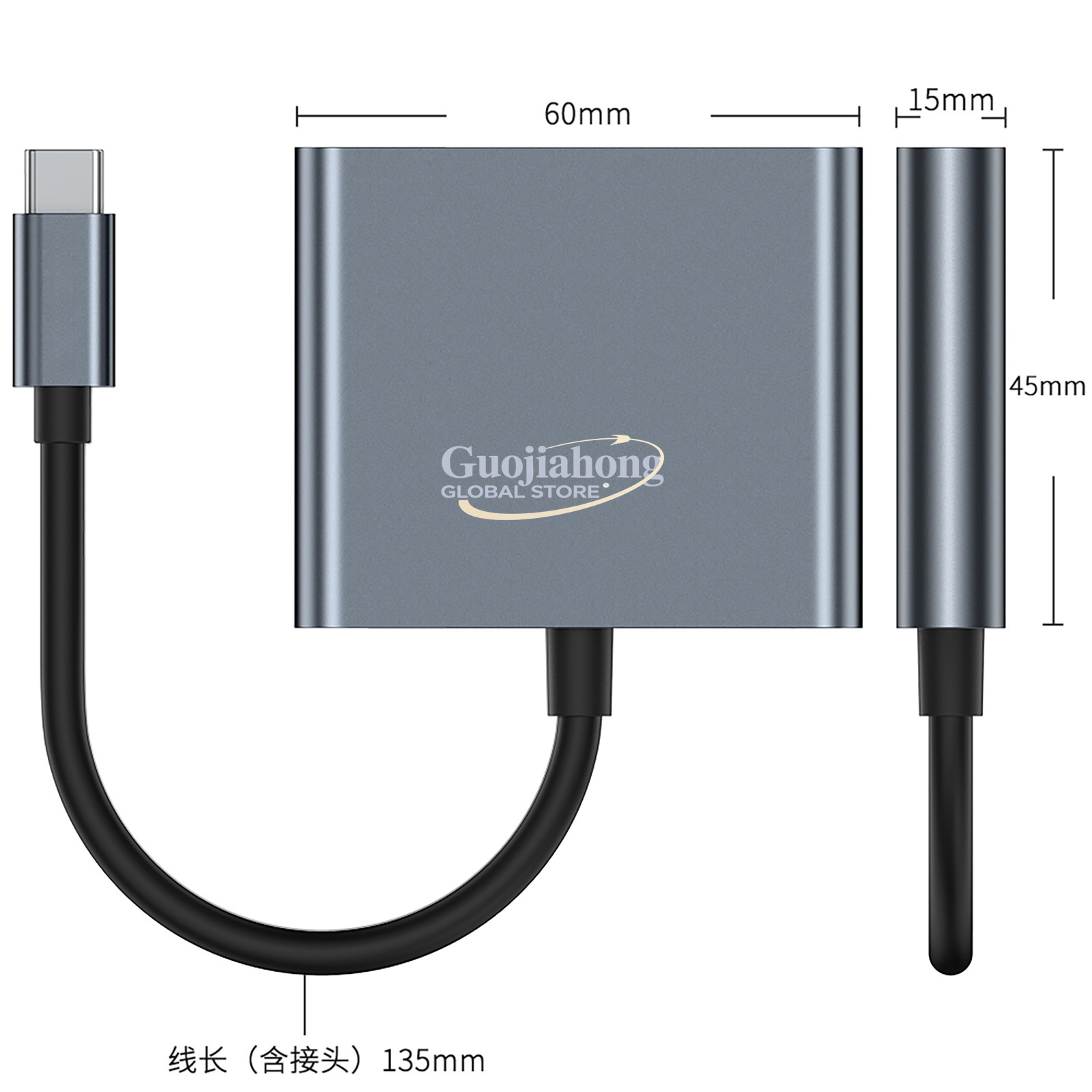Hub USB-C Transfronteiriço 3 e - Usb C To Hdmi avaliação e preço