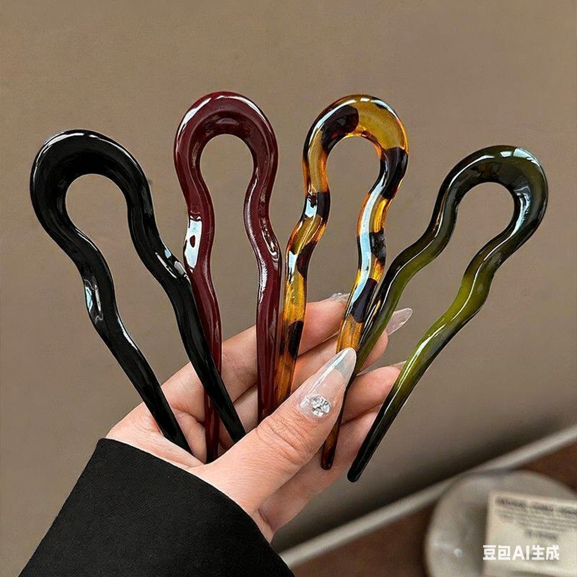 Elegante Grampo de Cabelo em A - Tech Accessories For Women avaliação e preço