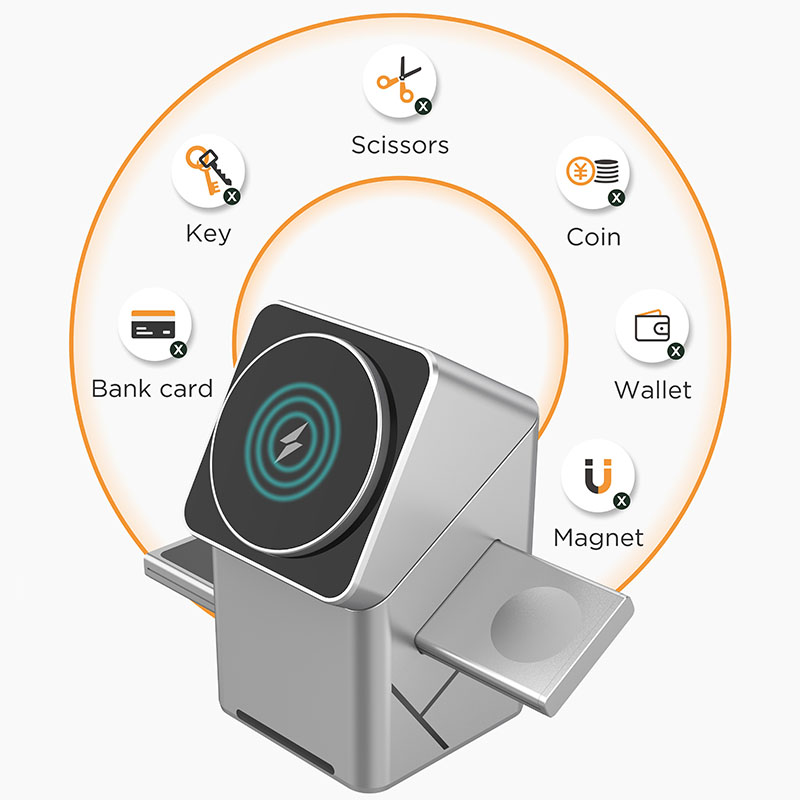 Carregador Sem Fio Magnético R - Wireless Charger 3 In 1 avaliação e preço