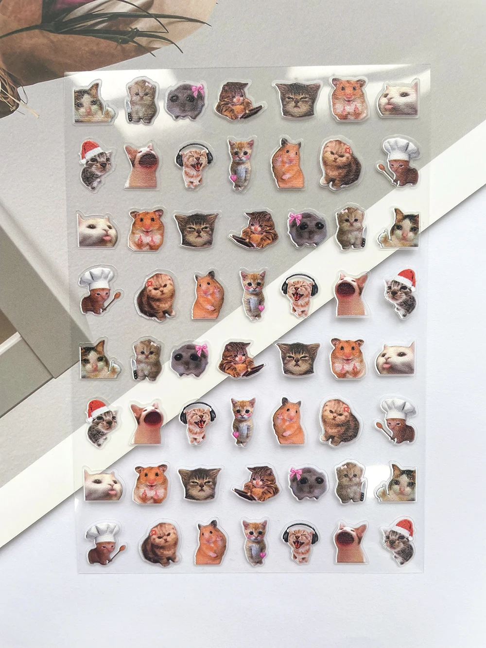 Mini Adesivos de PVC Engraçado - Nail Tech Accessories avaliação e preço