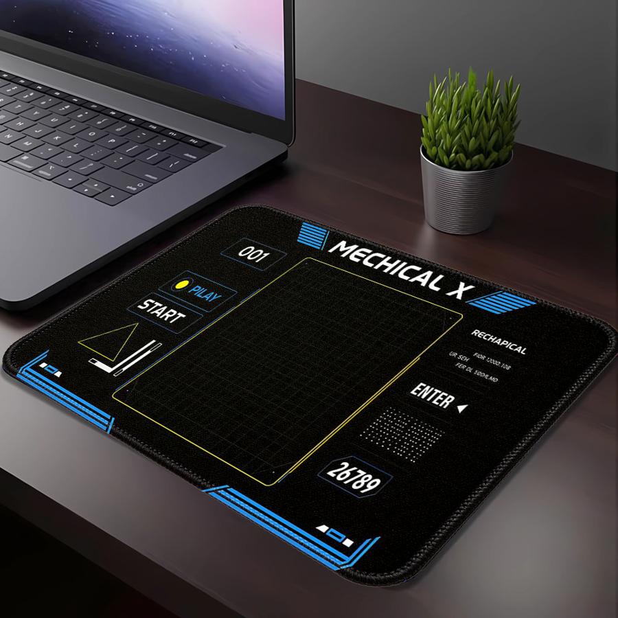 Mouse Pad de Borracha com Desi - Tech Accessories For Laptop avaliação e preço