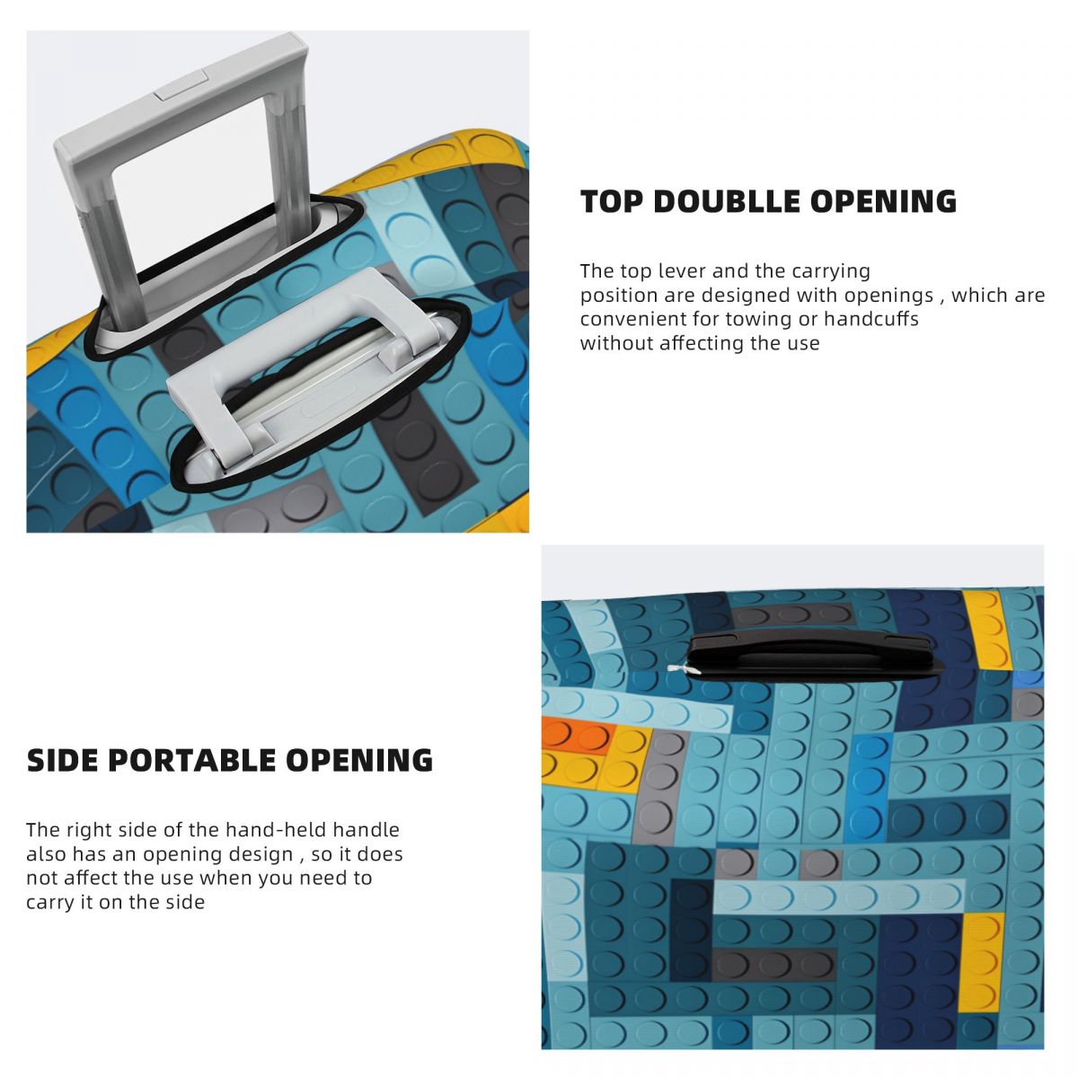Capa de Mala com Textura de Bl - Tech Accessories Travel avaliação e preço